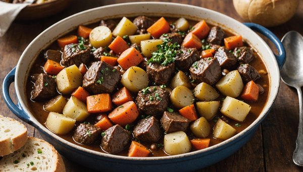 Unlock the Secrets to Perfecting Slow-Cooked British Beef Stew with Root Vegetables